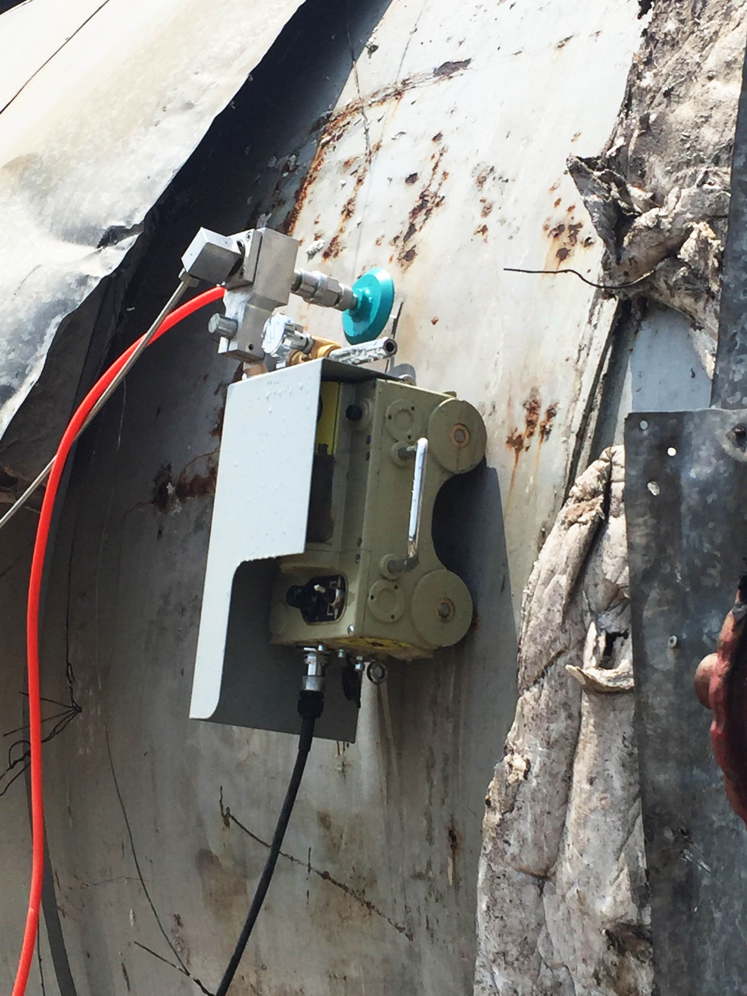 portable waterjet cutting machine máquina de corte de chorro de agua portátil