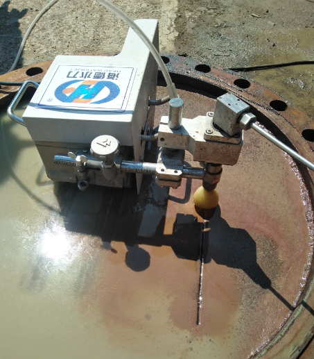 Máquina de corte por chorro de agua portátil