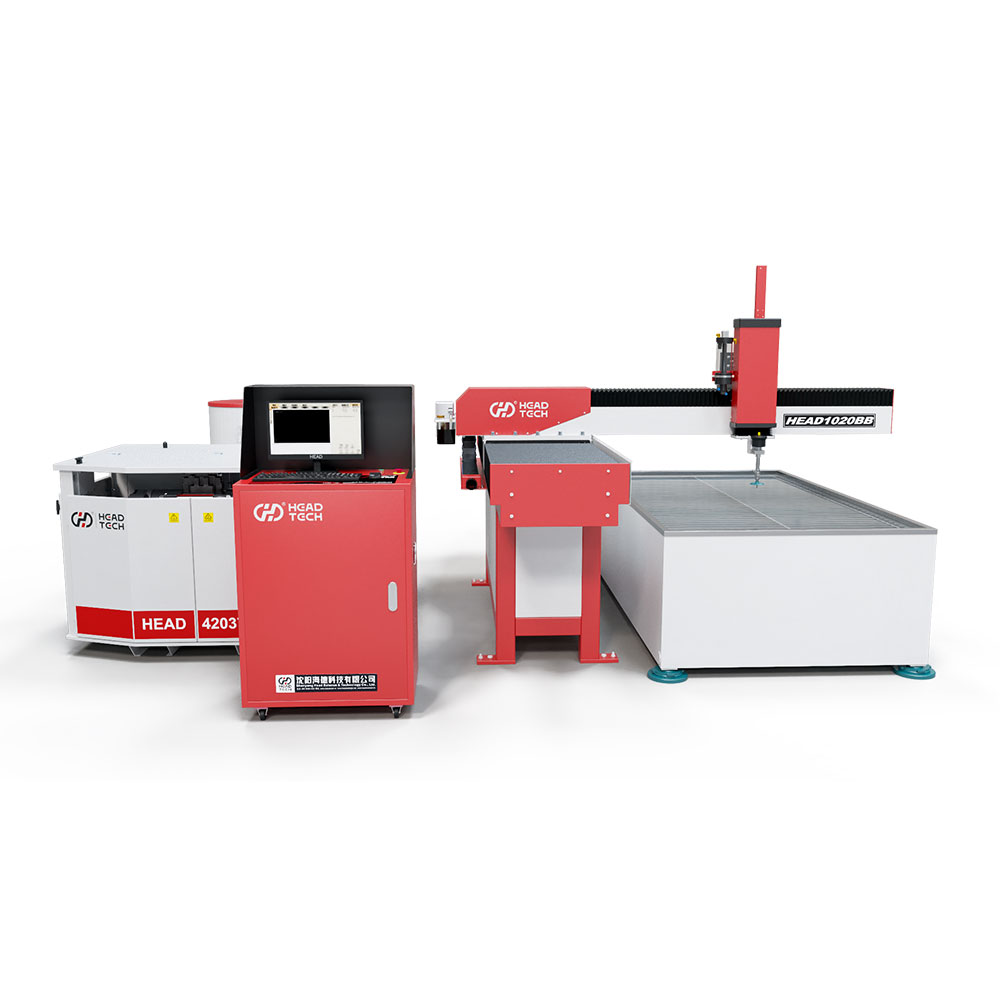 Máquina de corte de agua de agua de acero al carbono de 3 eje 1000*2000 mm