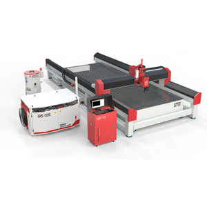 2025 nuevo cabezal de diseño 2000*6000 mm 5 Cutter de chorro de agua de eje