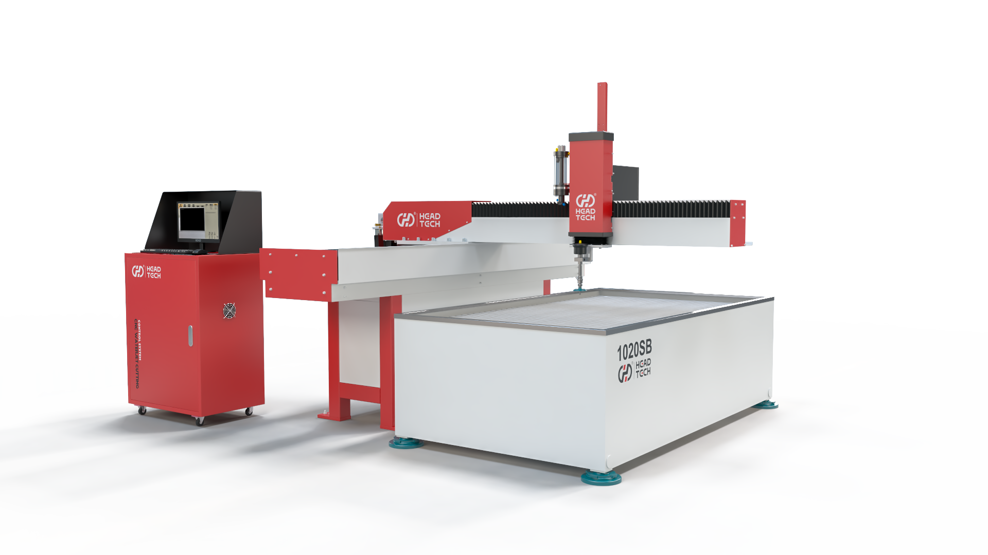 3 eje 1000*2000 mm Cortador de chorro de agua pequeño