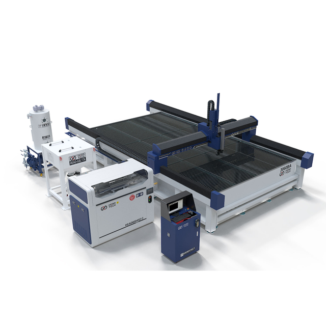 2025 Cabezal de diseño nuevo 3000*6000 mm 5 Axis Máquina de corte de agua Precio de fábrica