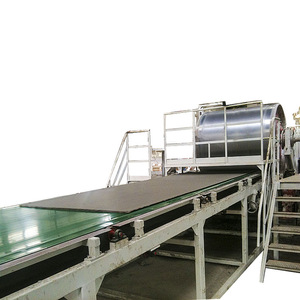 El corte por agua se utiliza en la línea de producción de procesamiento de tableros de fibrocemento