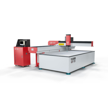Axis1500*3000 mm en voladizo Water Waterjet Máquina de corte 