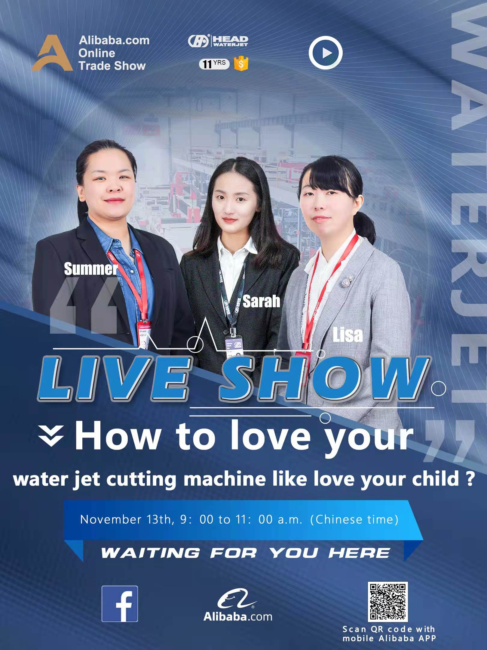 Head WaterJet Liveshow