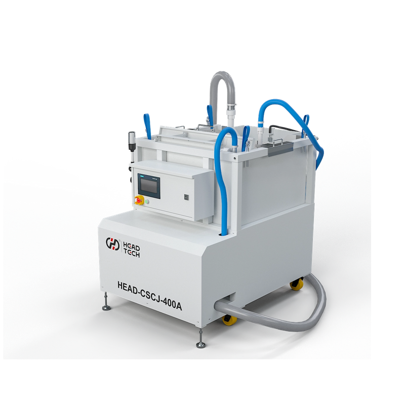 Sistema de extracción de arena vacía de la máquina de corte de chorro de agua 