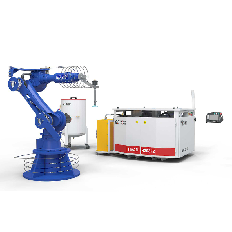 Material compuesto de agua Corte de chorro de agua + carga y descarga automática por brazo robótico